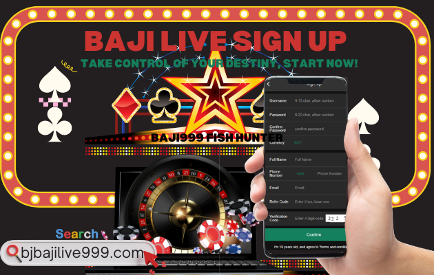 baji live sign up